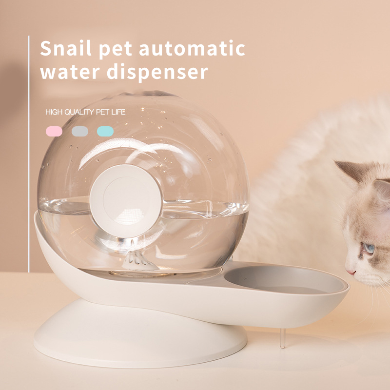 Skanto | AquaPoes Kilde – Automatisk Drikkefontene for Katter og Hunder med Rustfritt Stål Reservoar