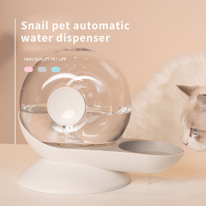 Skanto | AquaPoes Kilde – Automatisk Drikkefontene for Katter og Hunder med Rustfritt Stål Reservoar