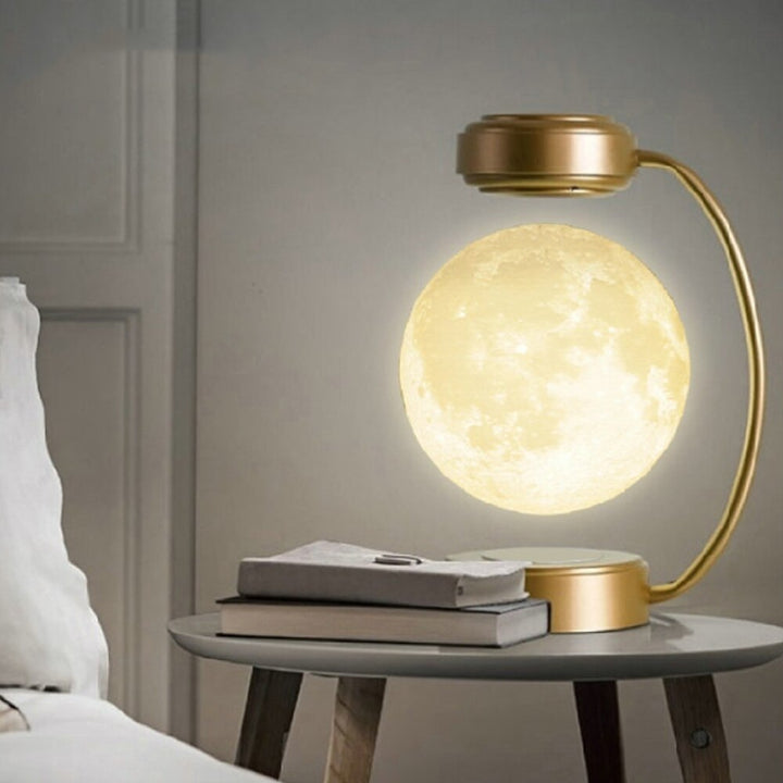 Skanto | 3D Magnetisk Leviterende Måne Nattlampe