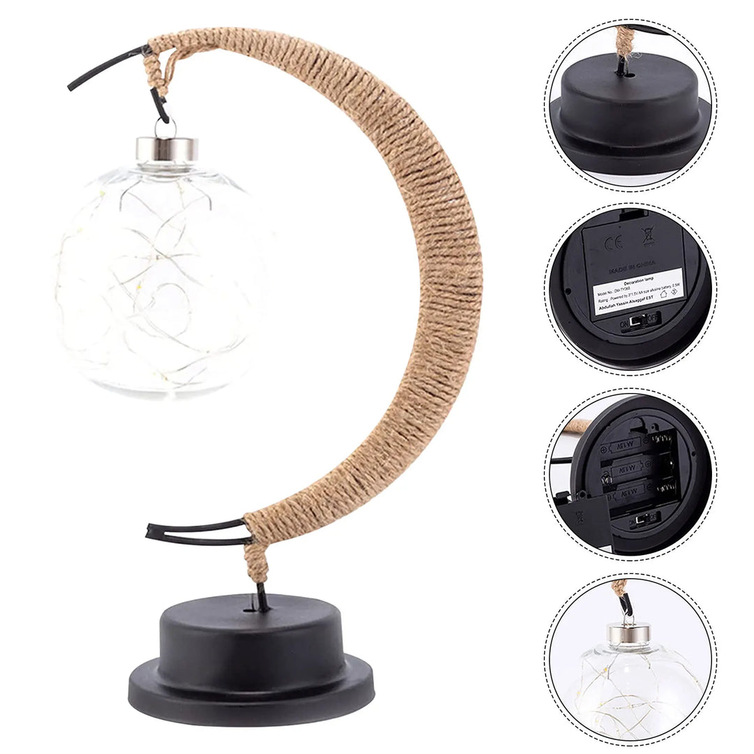 Skanto | Bordlampe LED Måneskinn for Soverom