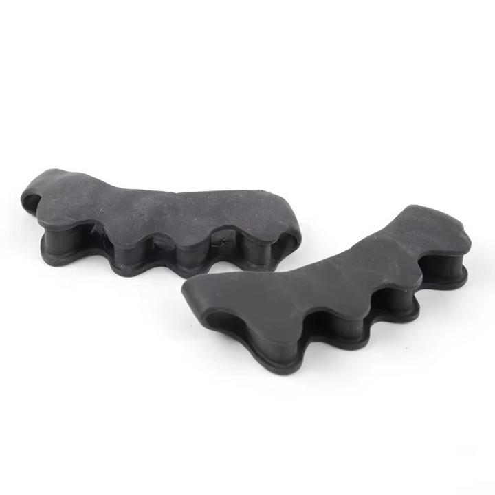 Skanto | Myke silikon tåseparatorer for hallux valgus lindring og justering, 1 par