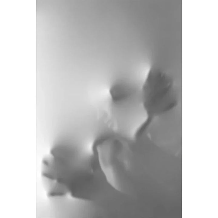Modern Art Abstract Ghostly Figures on Wall Canvas Prints Black White Wall Art Posters Pictures for Living Room Bedroom Art Decor | Skanto