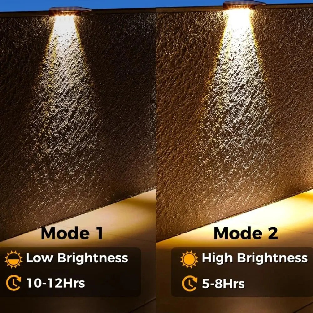 Skanto | EcoRadiance Solar Accent Lights 2-Delt Sett | Utendørsbelysning | Energieffektiv | Dekorativt lys for hage og terrasse