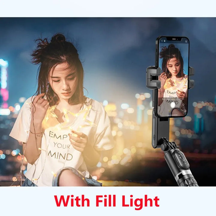 Skanto | 360 Rotasjon Gimbal Stabilizer Selfie Stick Stativ for iPhone