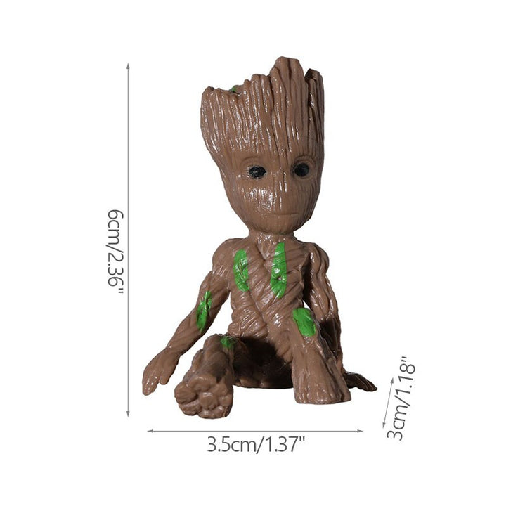 Skanto | Cartoon Stor Miniature Figur: Lekfull Kontor Dekorasjon