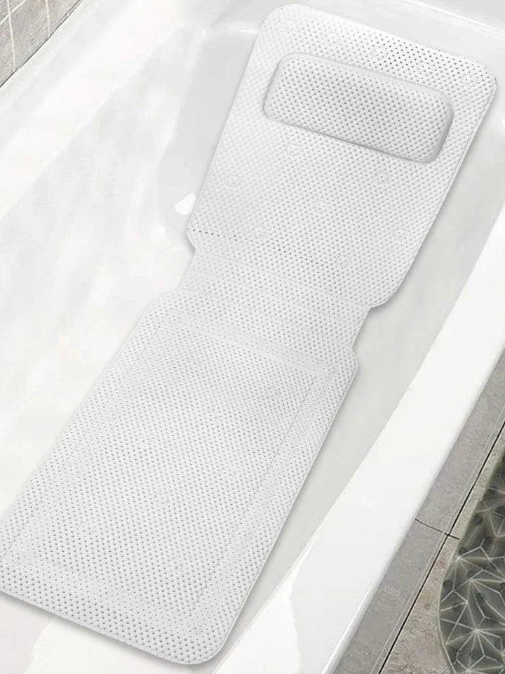 HydroComfort Non-Slip Badekar Matte med Pute Skanto