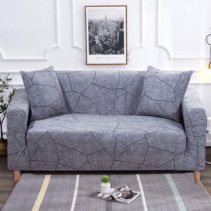 Skanto | Moderne Antiskli Fargerik Elastisk Sofa Trekk