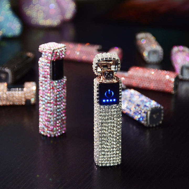 Skanto | Sparkle Stone Rhinestone Oppladbar Bærbar Tenner