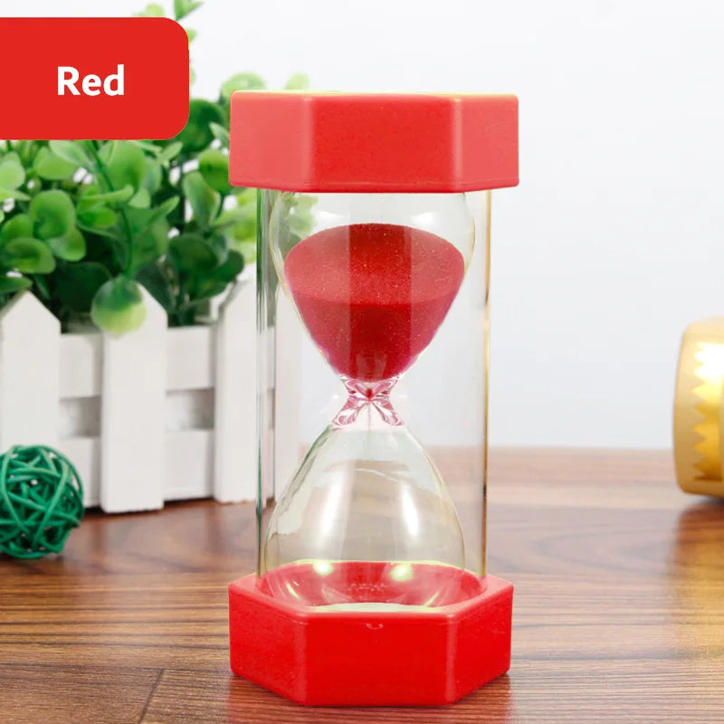Hexagonal dekorativ timeglass – flere tidsalternativer og farger | Skanto