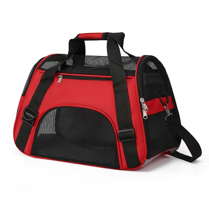 Skanto | Myk sided pet carrier with breathable mesh for small dogs and cats
