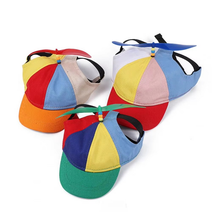 Skanto | Fargerik Solbeskyttende Propeller Hundelue for Sommermoro