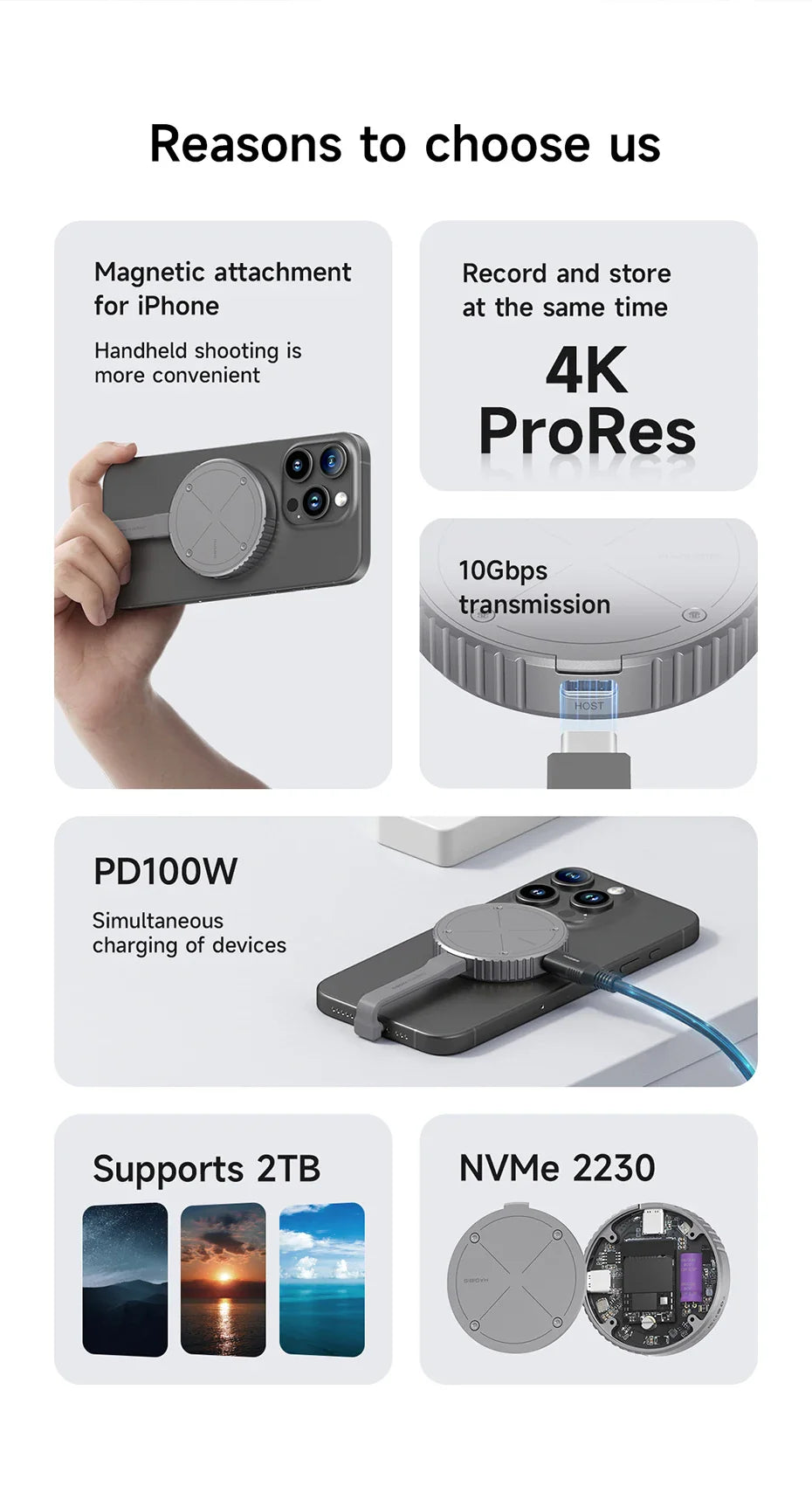 Skanto | Mag Safe Portable SSD