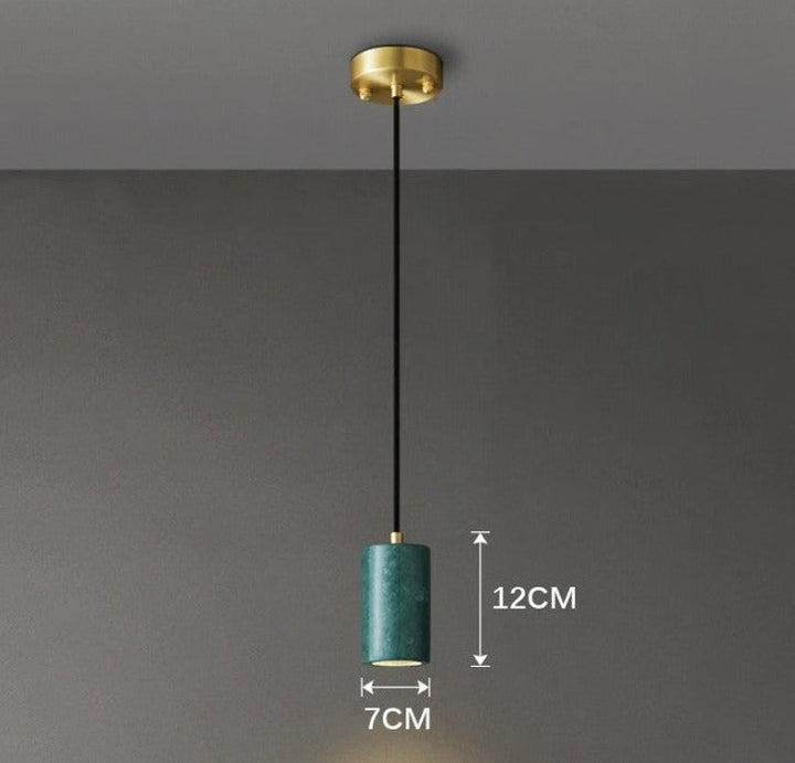 Skanto | Minimalistisk Marmor LED Pendellampe