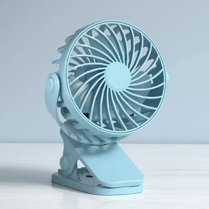 Skanto | FlexiBreeze USB vifte | Roterbar, bærbar med 3 hastigheter og nattlys