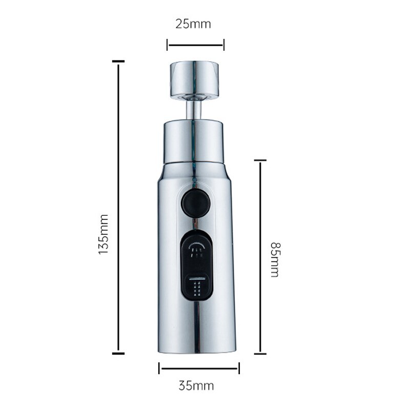 Skanto | 3-Modus Anti-Splash Kranadapter