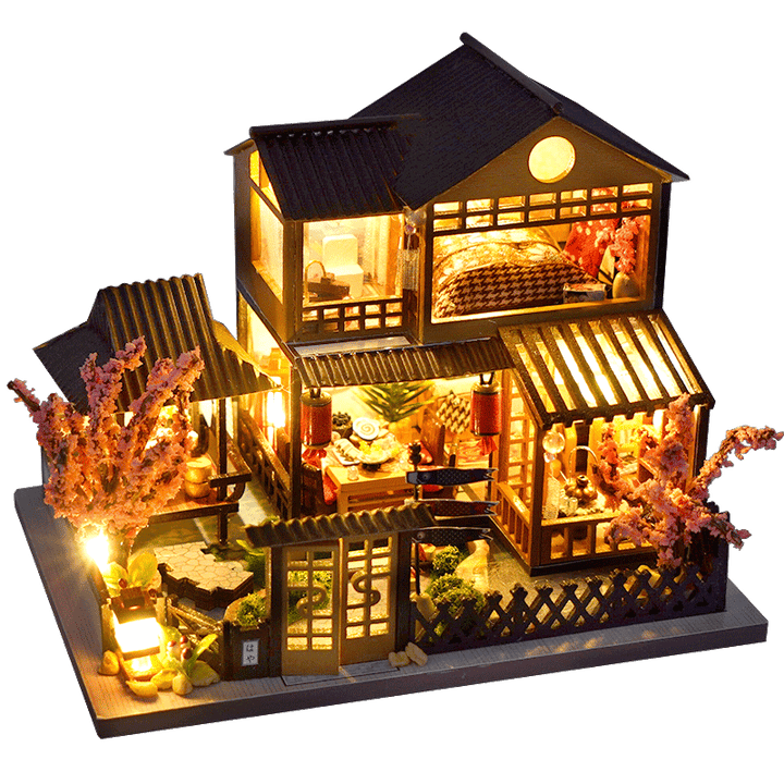 Skanto | Miniatyr DIY japanske bygningsleketøysett