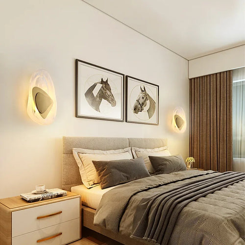 GlowElegance – LED Vegglampe for Soverom & Stue Skanto