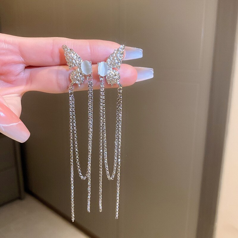 Norvo | Kiss of the Butterfly Zirkon Øredobber