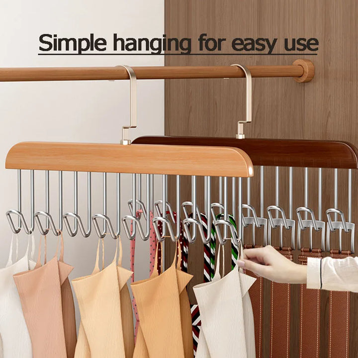 Multi-Hook Plassbesparende Klærorganisator Hylle