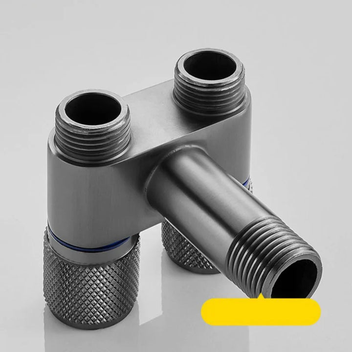 Dual Flow Pro – 2-i-1 Vegghane for toalett og vaskemaskin Skanto