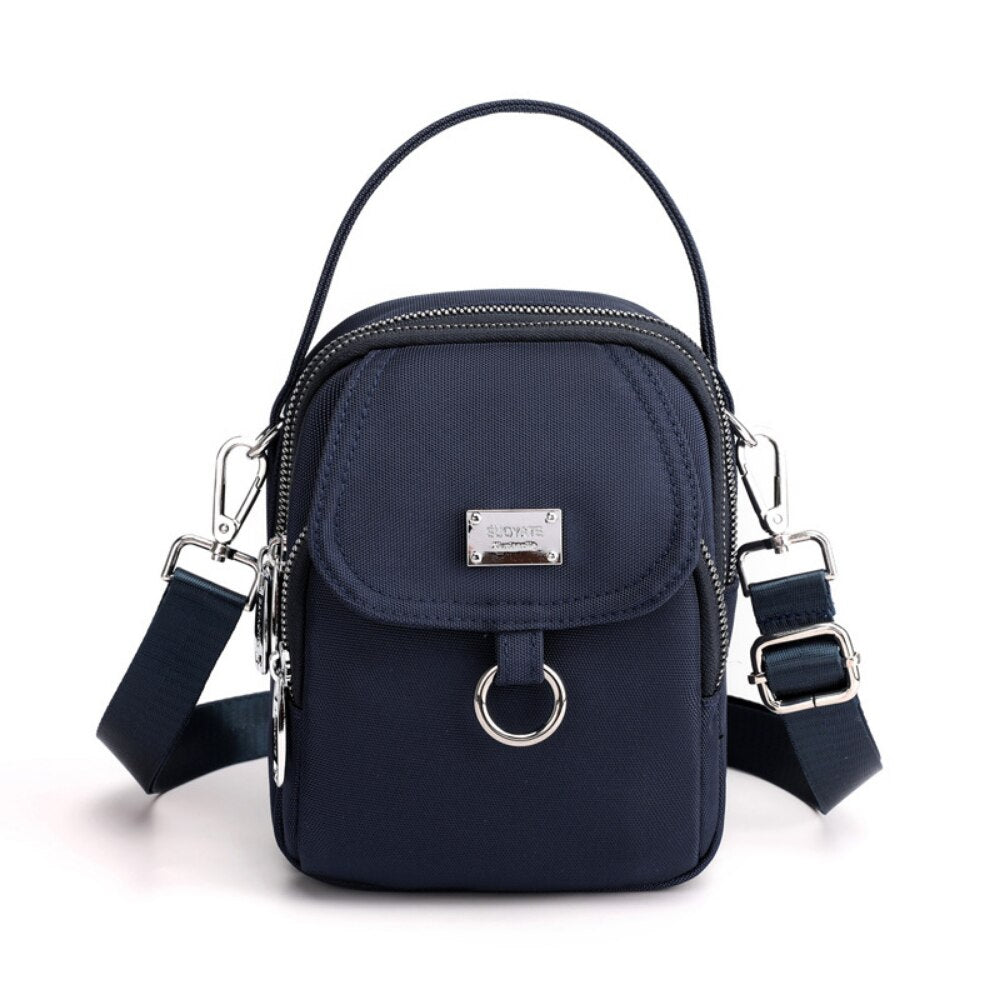 Skanto | Læder Trendy Chic Kvinner Messenger Bag