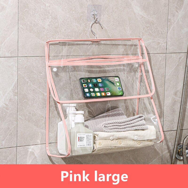 Skanto | Vanntett Transparent Henge Bad Organizer Bag