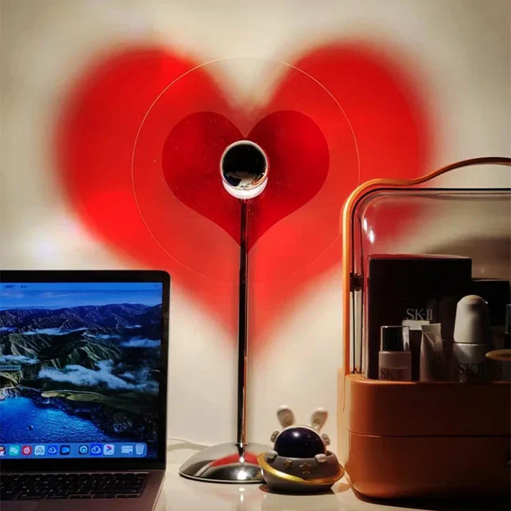 LoveLight – Hjerteformet LED-lampe for romantisk belysning Skanto