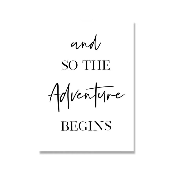 Do Great Things Motivational Quote Daily Mantra Poster Wall Art Fine Art Canvas Prints Black White Pictures For Living Room Home Office Decor | Skanto