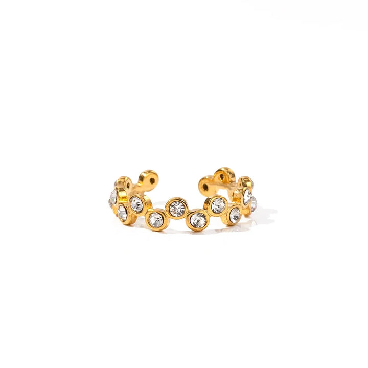 Skanto | Staggered Hive Diamond Ring