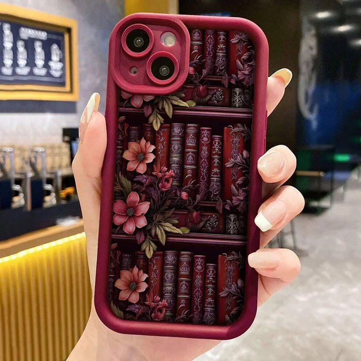 Skanto | Sjokkbestandig Bokhylle iPhone-deksel