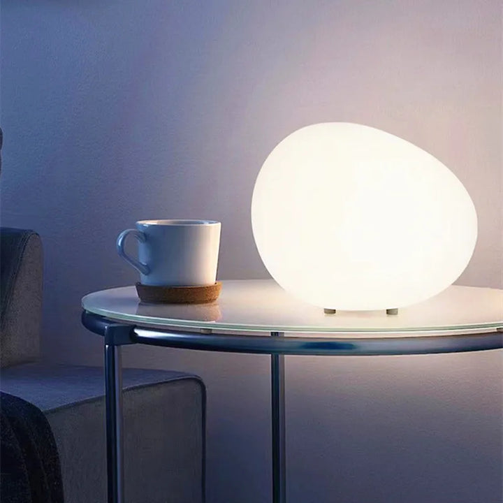 Kobbelsten Hvit Lampe Skanto