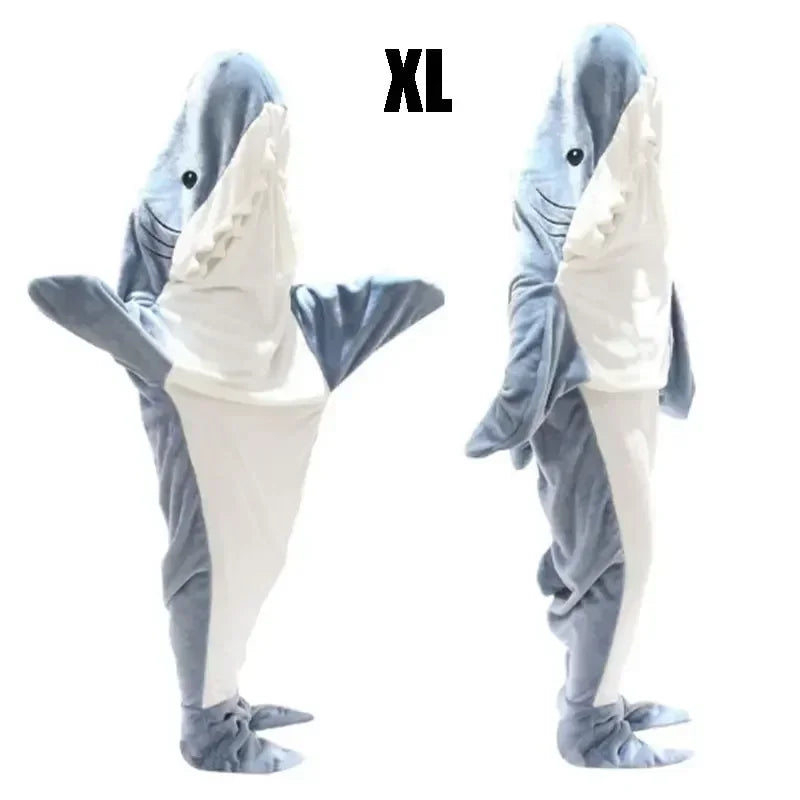 Snuggly Shark Koselig Hettegenser Epleteppe | Skanto