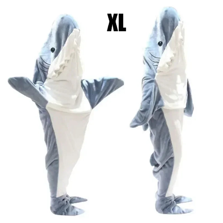 Snuggly Shark Koselig Hettegenser Epleteppe | Skanto
