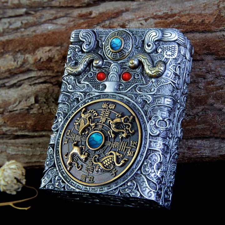 Heavy Armor Steel Spark Kerosene Lighter | Skanto