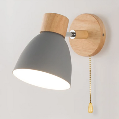 Minimalistisk skandinavisk vegglampe – Nordisk design for soverom og stue | LED-belysning