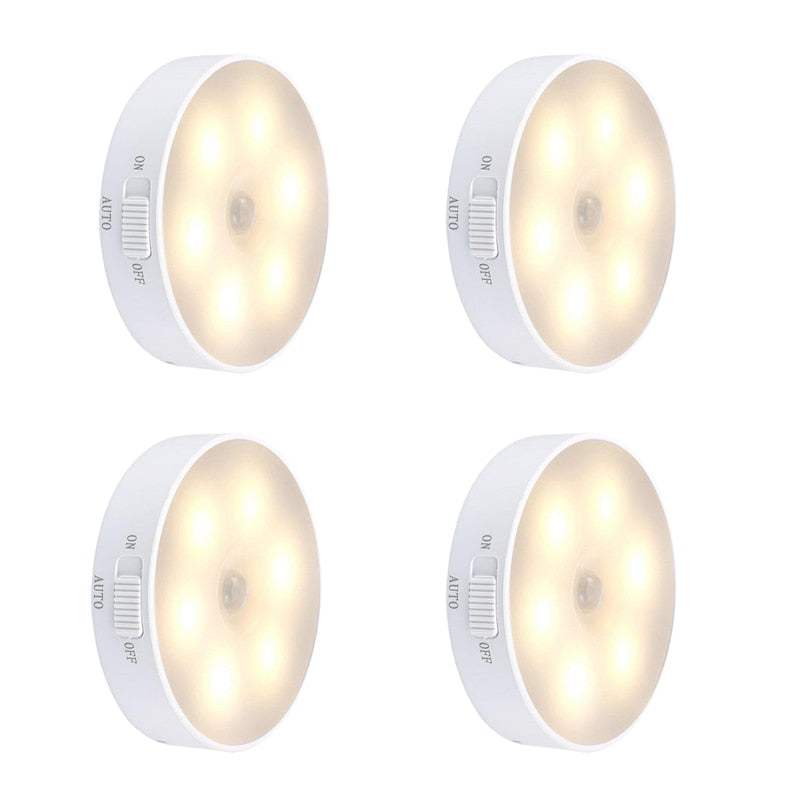 Sticky LED Bevegelsessensor Mini Nattlampe | Skanto