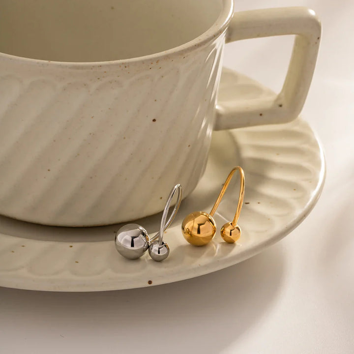 Skanto | 18k Bold To Kule Åpen Ring