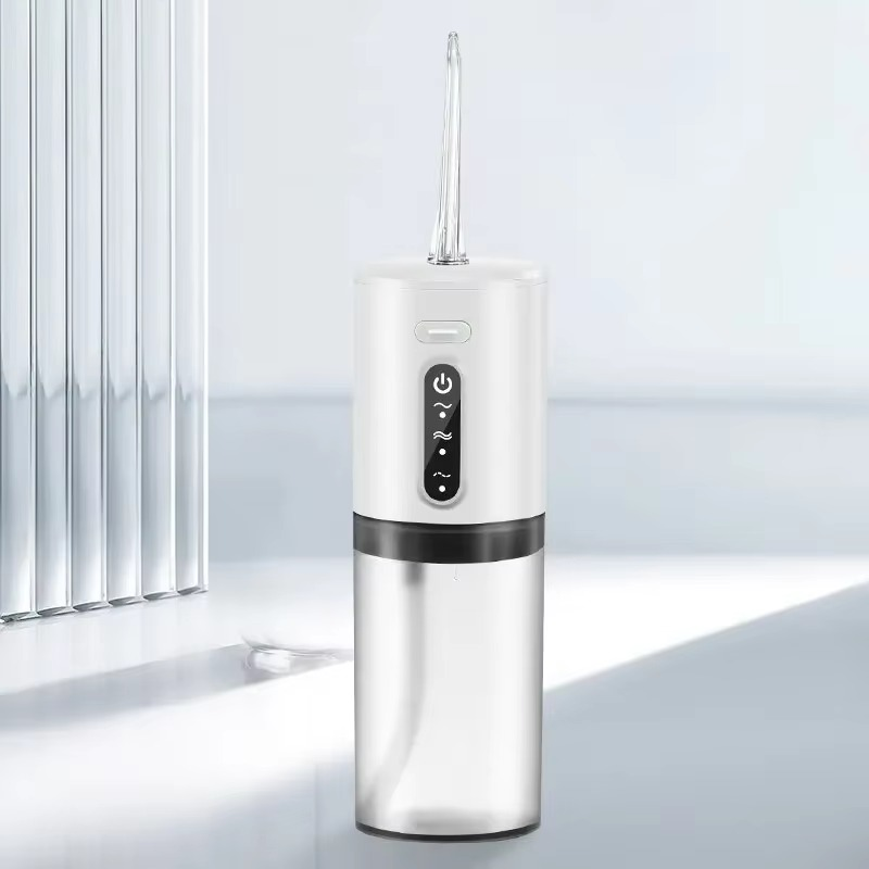 Skanto | Bærbar vannflosser USB oppladbar oral irrigator 9,5 oz elektrisk tannrensker med 3 moduser vanntett