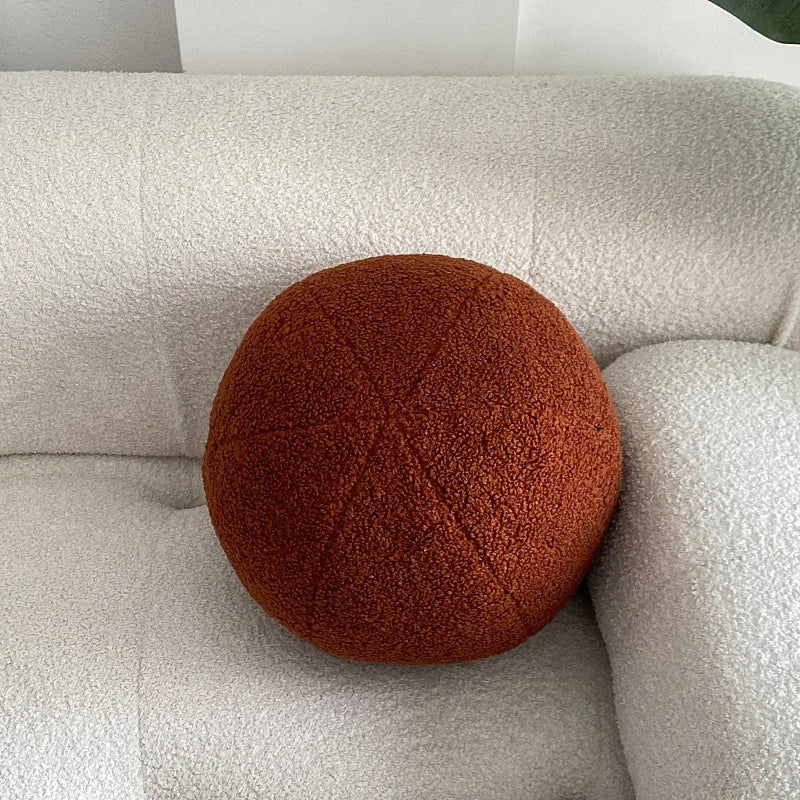 Nordic Bouclé Abstrakt Putefor – Minimalistisk Plysjpute | Skanto