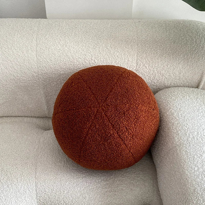 Nordic Bouclé Abstrakt Putefor – Minimalistisk Plysjpute | Skanto