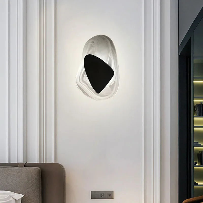 GlowElegance – LED Vegglampe for Soverom & Stue Skanto