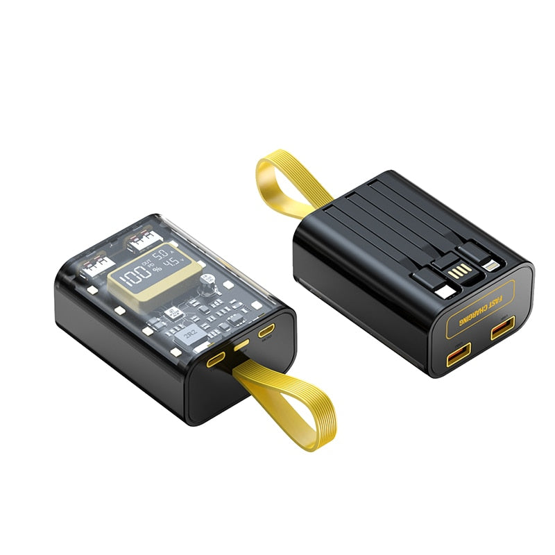 Norvo | Transparent Insight Hurtigladings Powerbank