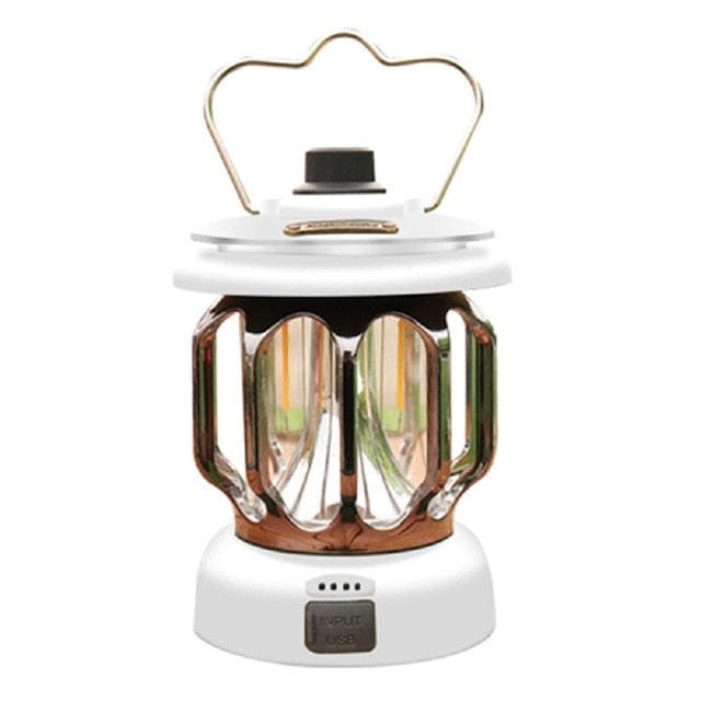 Retro Power Bank Camping LED Lampe | Skanto