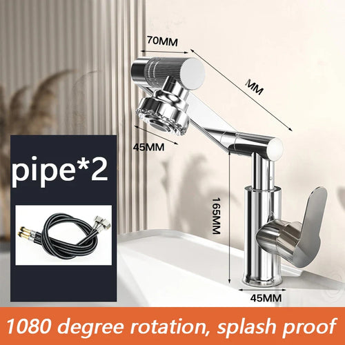 Skanto | Hot And Cold Bathroom Basin Faucet