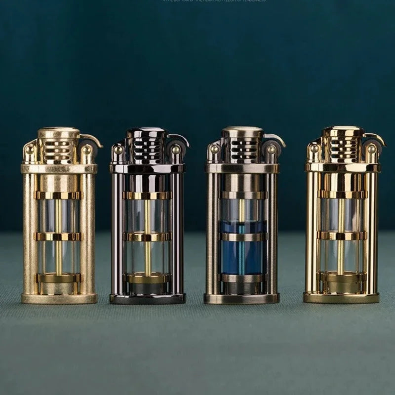 Timeless Ignite Transparent Fuel Kerosene Lighter | Skanto