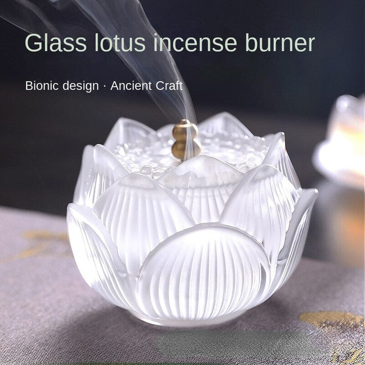 Skanto Decor Skanto Innendørs Røykfyr Sederovn Lotusvann glasert Røykstempleovn Ornament