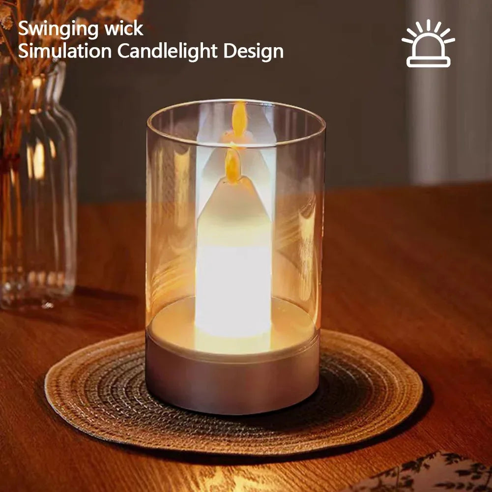 Skanto | Smart Sensor Hover LED Flammeløs Lysekrone Lampe