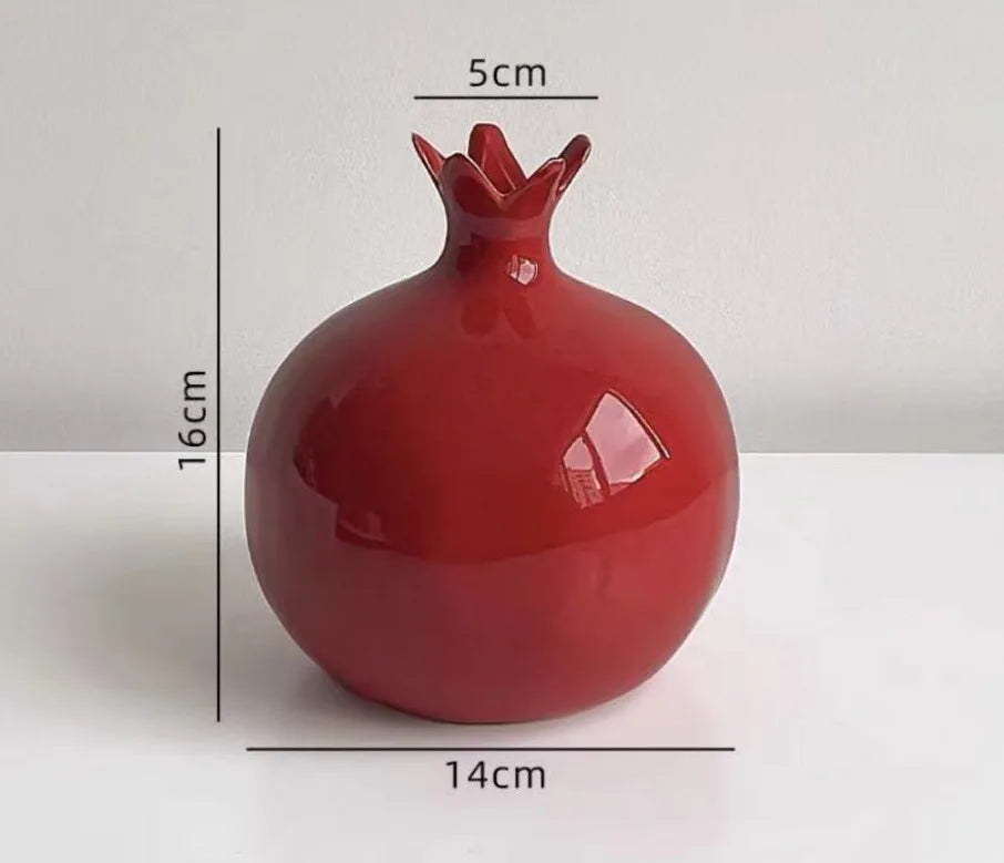 Keramisk Granateple Vase | Skanto