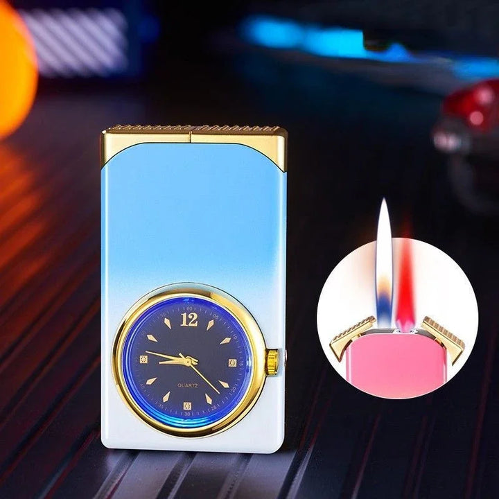 Kreativ Dual Fire Gradient Color Lighter Watch | Skanto