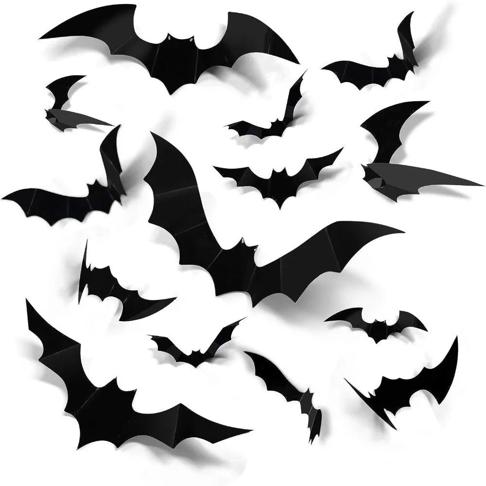 Skanto | Luminous LED Bat Wall Stickers 24PCS